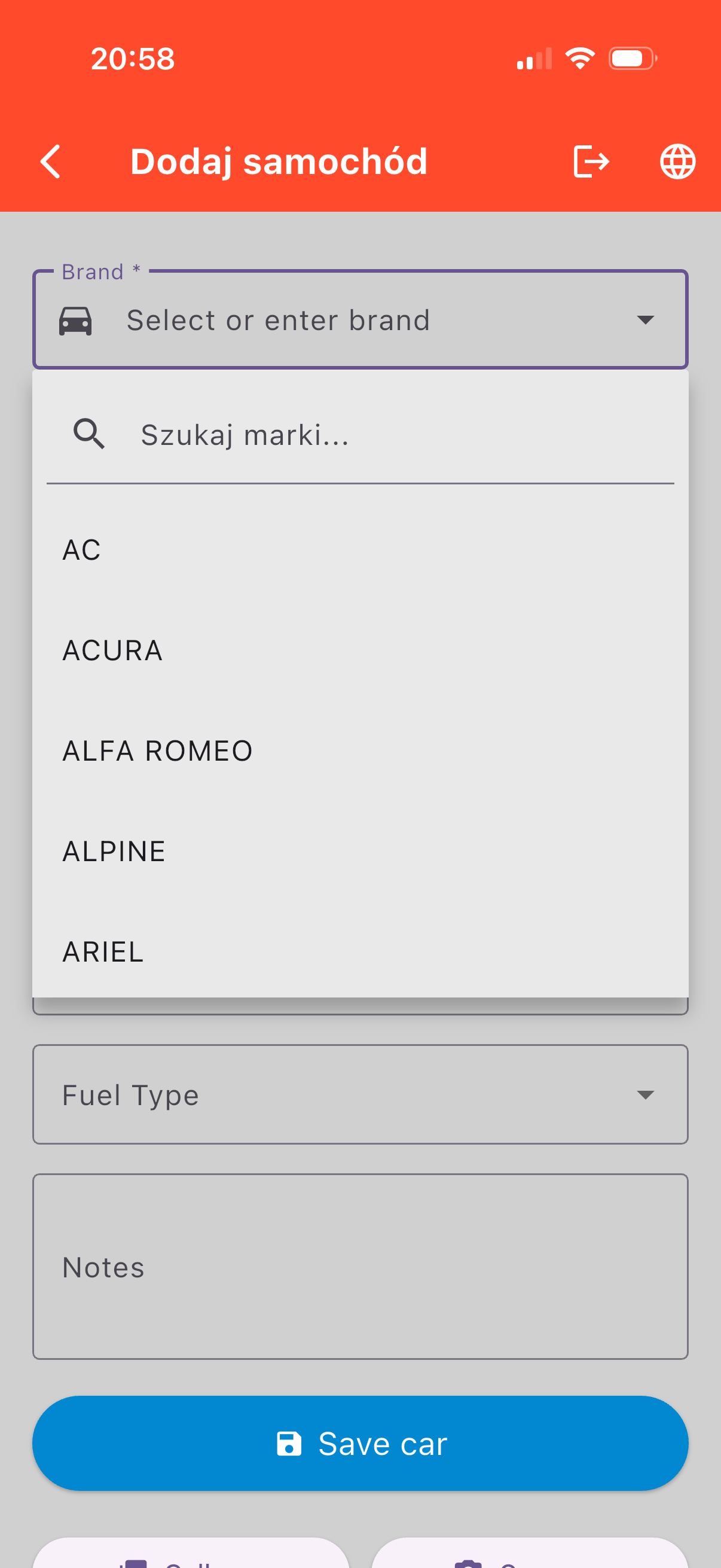 Auto Manager screenshot 2