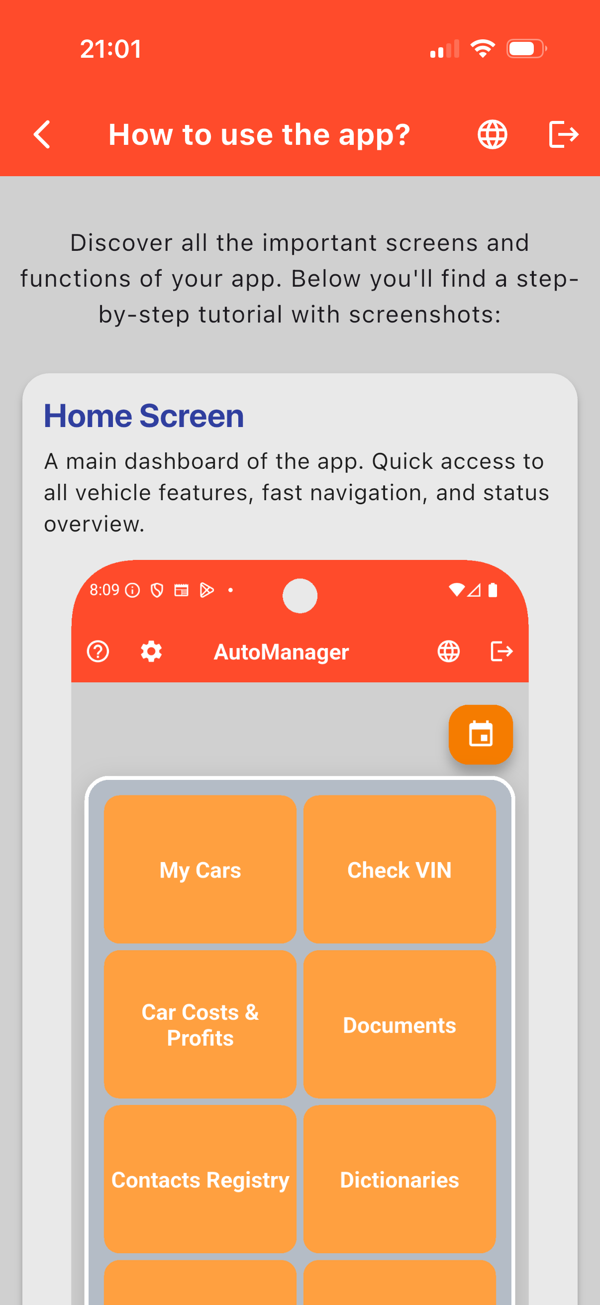 Auto Manager screenshot 4